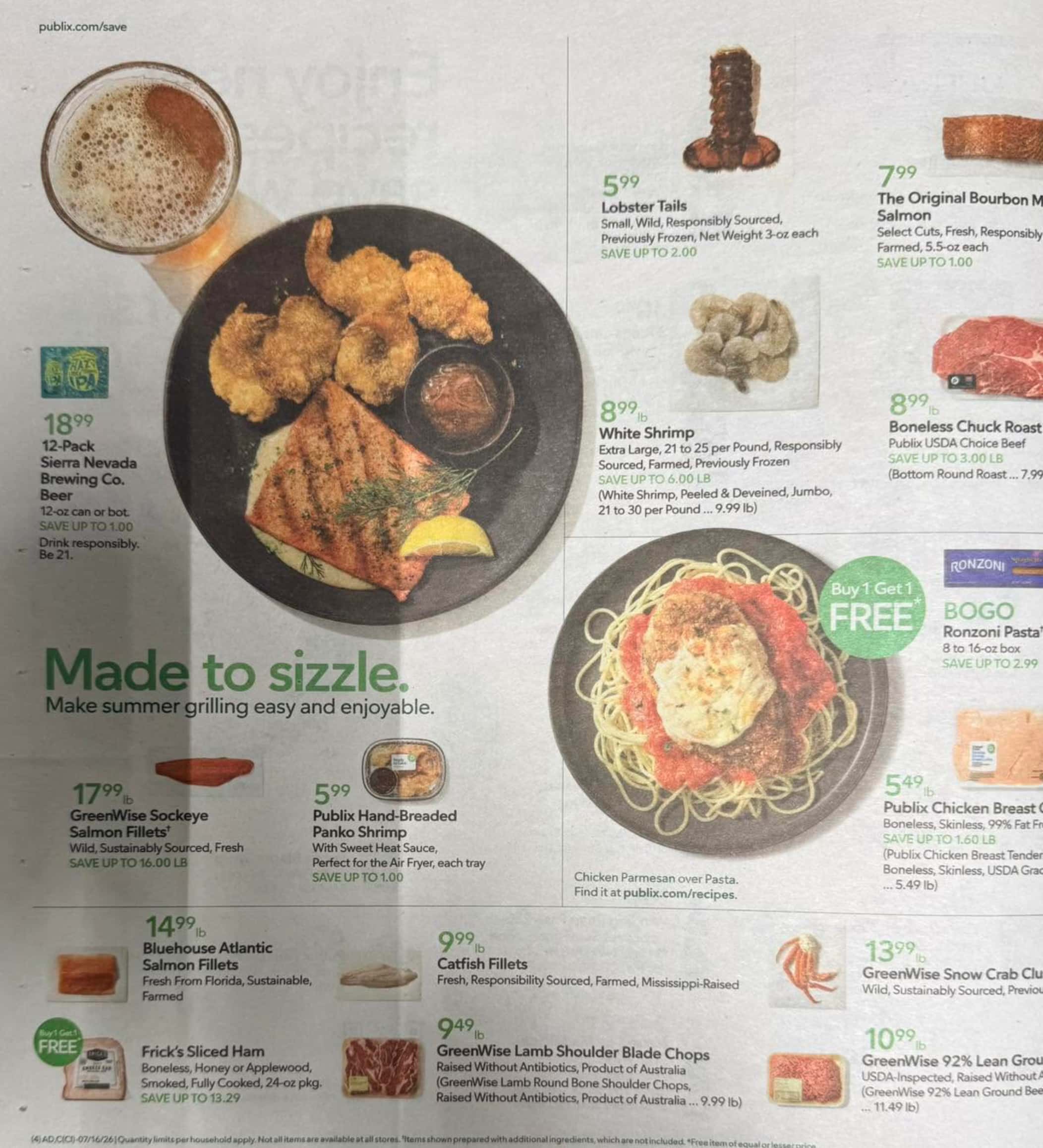 Publix Weekly Ad July 29 - August 4, 2026 - Image 2 July 15 - 21