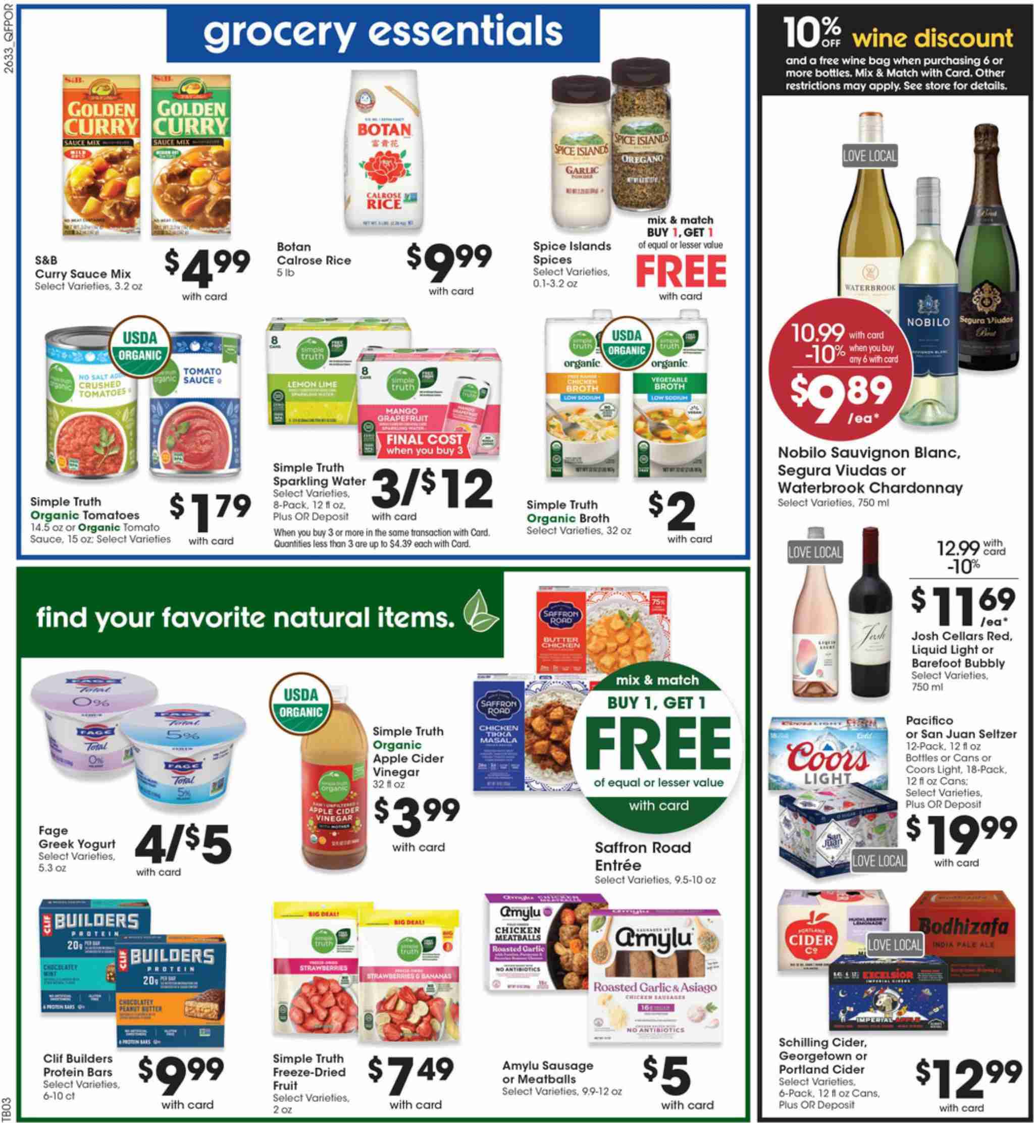Qfc Weekly Ad September 23 – 29, 2026 - Image 2 September 23 - 29