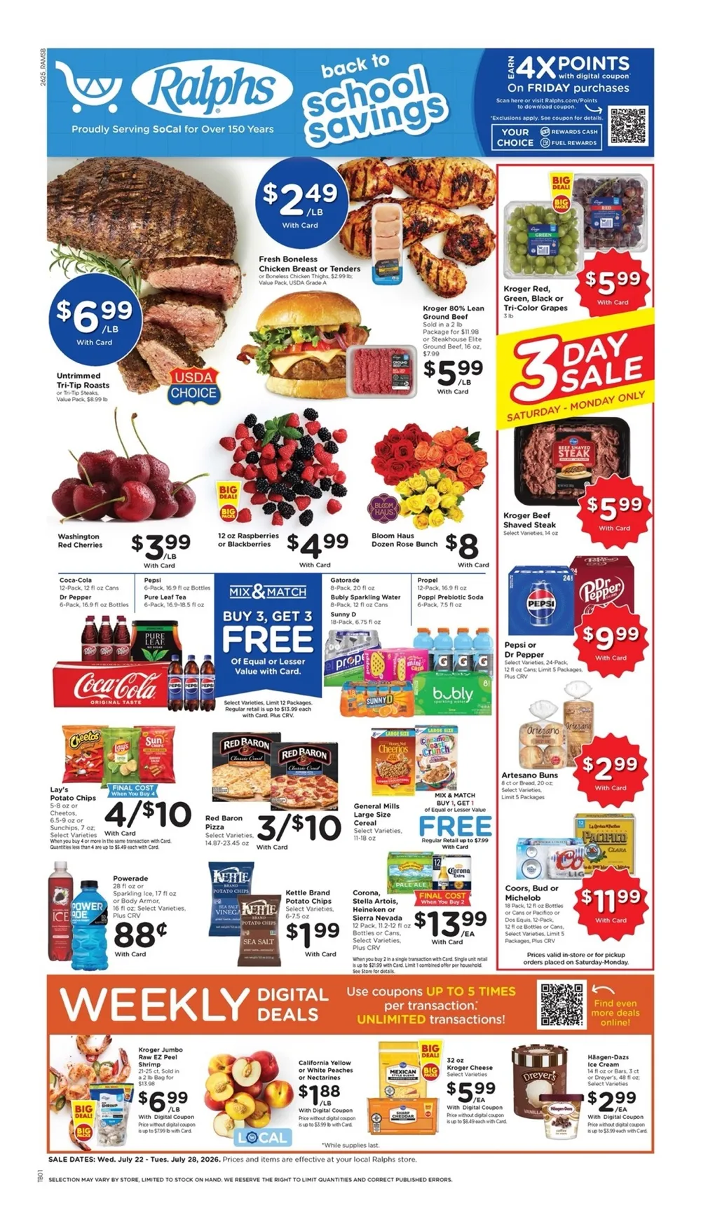 Ralphs Weekly Ad July 29 - August 4, 2026 - Image 1 July 22 - 28