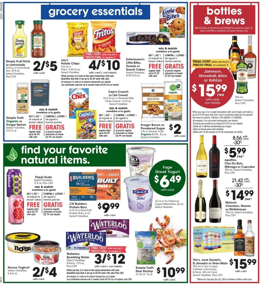 Ralphs Weekly Ad (Oct 21 - 27, 2026) - Image 2 Oct 14 - 20