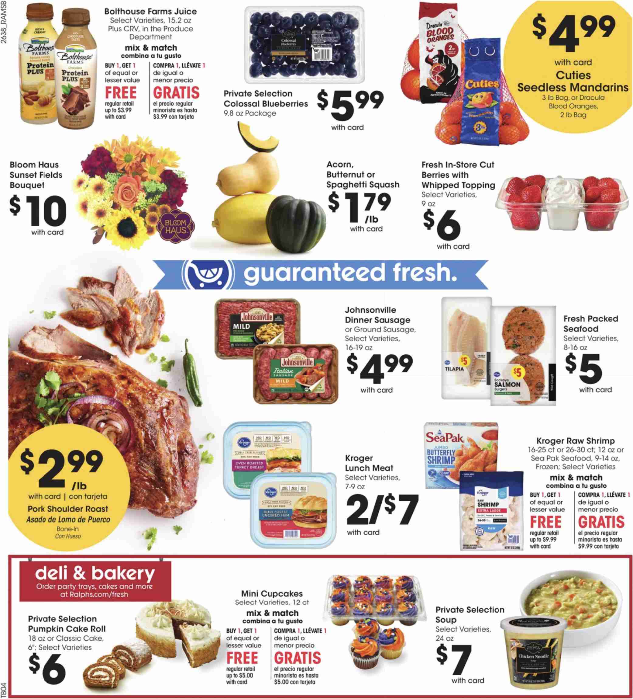 Ralphs Weekly Ad (Oct 21 - 27, 2026) - Image 1 Oct 21 - 27