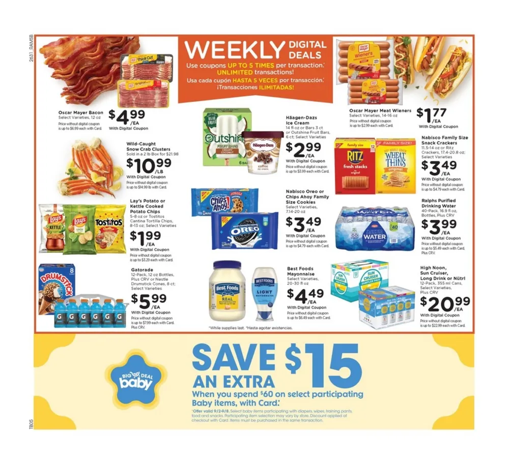 Ralphs Weekly Ad September 9 - 15, 2026 - Image 2 September 2 - 8