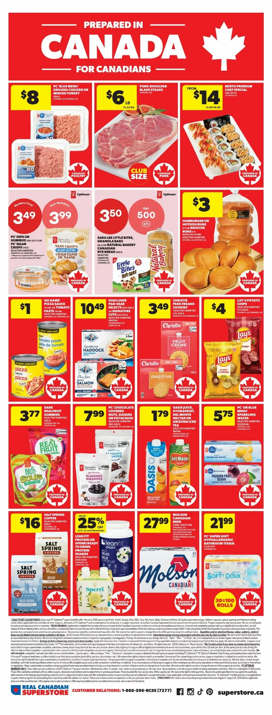 Real Canadian Superstore Flyer August 27 - September 2, 2026 - Image 2 August 20 - 26