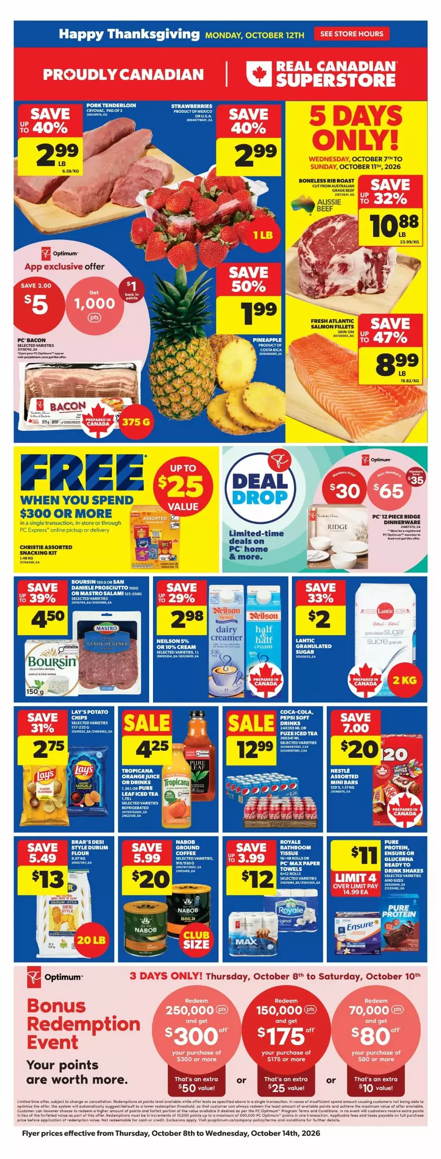 Real Canadian Superstore Flyer (Oct 8 - 14, 2026) Sneak Peek - Image 1 October 8 - 14