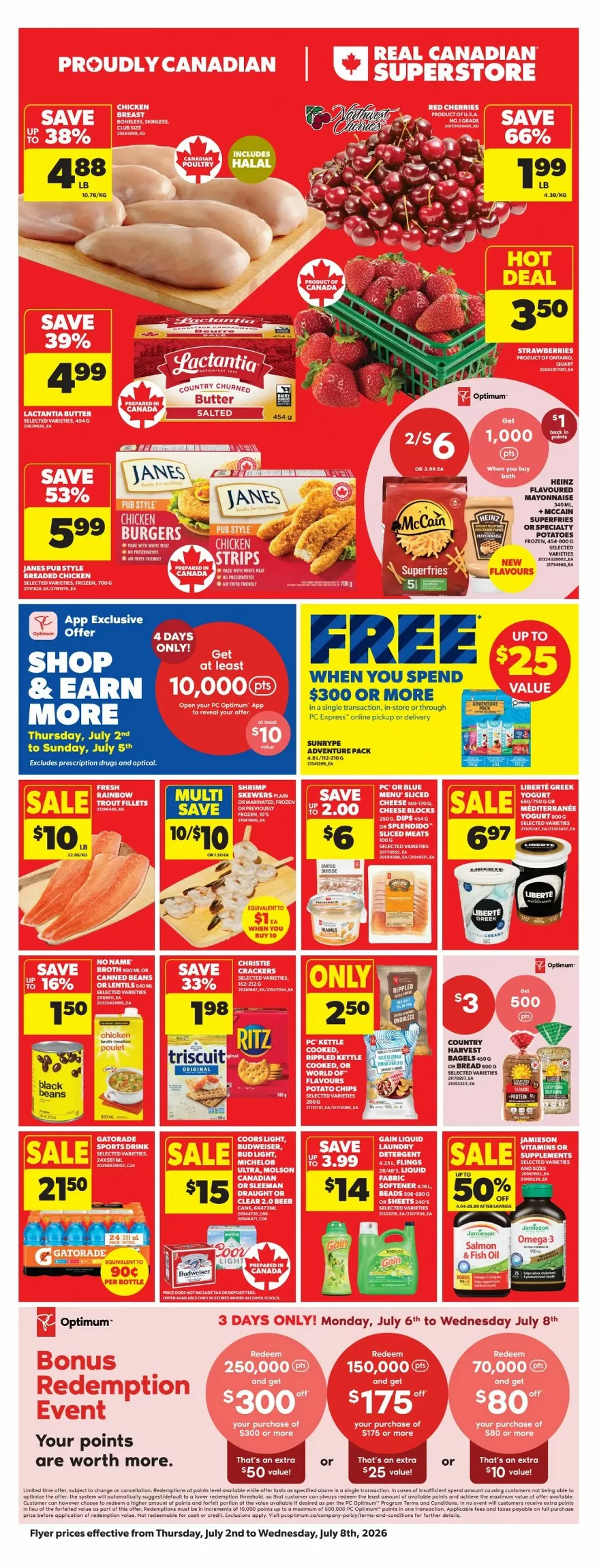 Real Canadian Superstore Flyer July 9 - 15, 2026 - Image 1 June 2 - 8
