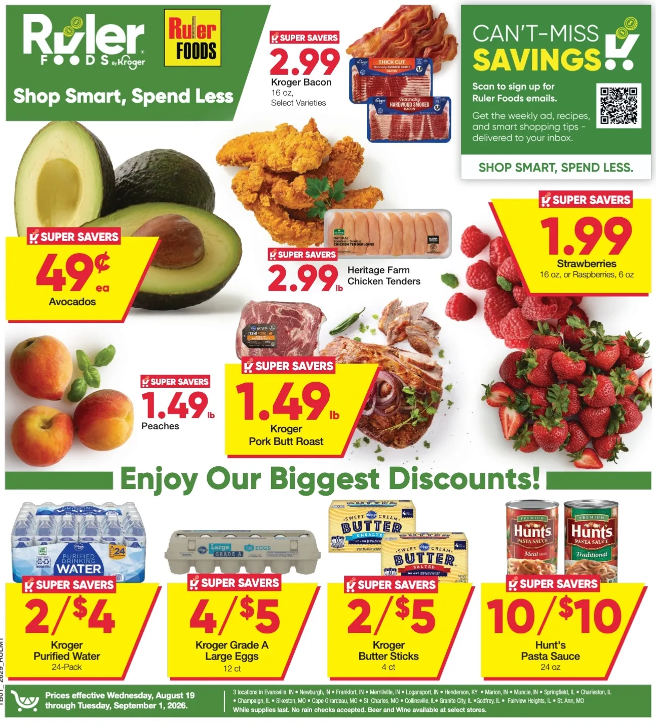 Ruler Foods Weekly Ad August 26 - September 1, 2026 - Image 1 August 19 - September 1