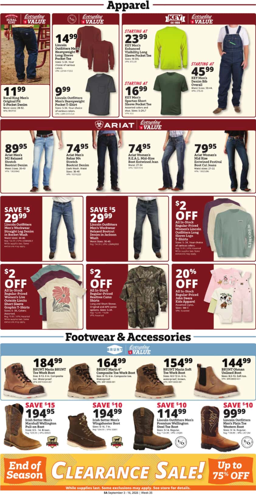 Rural King Weekly Ad September 3 – 16, 2026 - Image 3 September 3 - 16