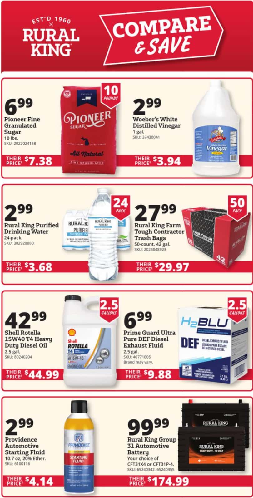 Rural King Weekly Ad September 3 – 16, 2026 - Image 1 September 3 - 16