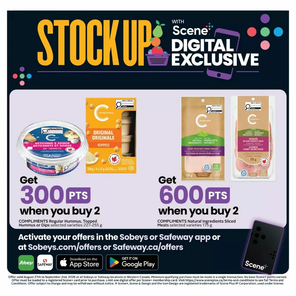 Safeway Flyer August 27 - September 2, 2026 - Image 1 August 27 - September 2