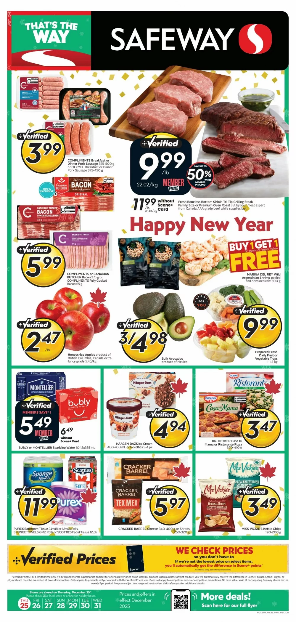safeway flyer bc december 25 31 1