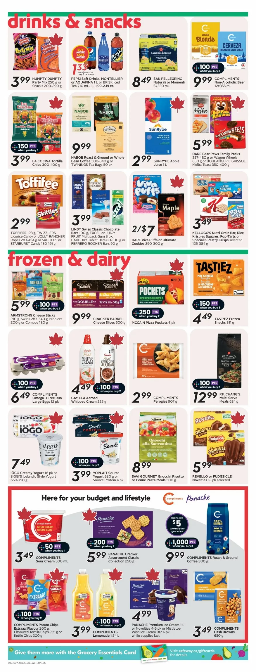 safeway flyer bc december 25 31 11