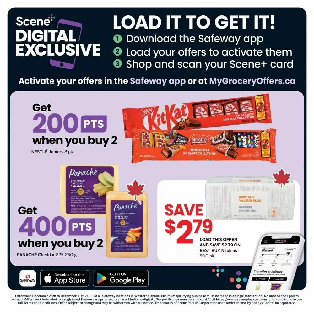safeway flyer bc december 25 31 13