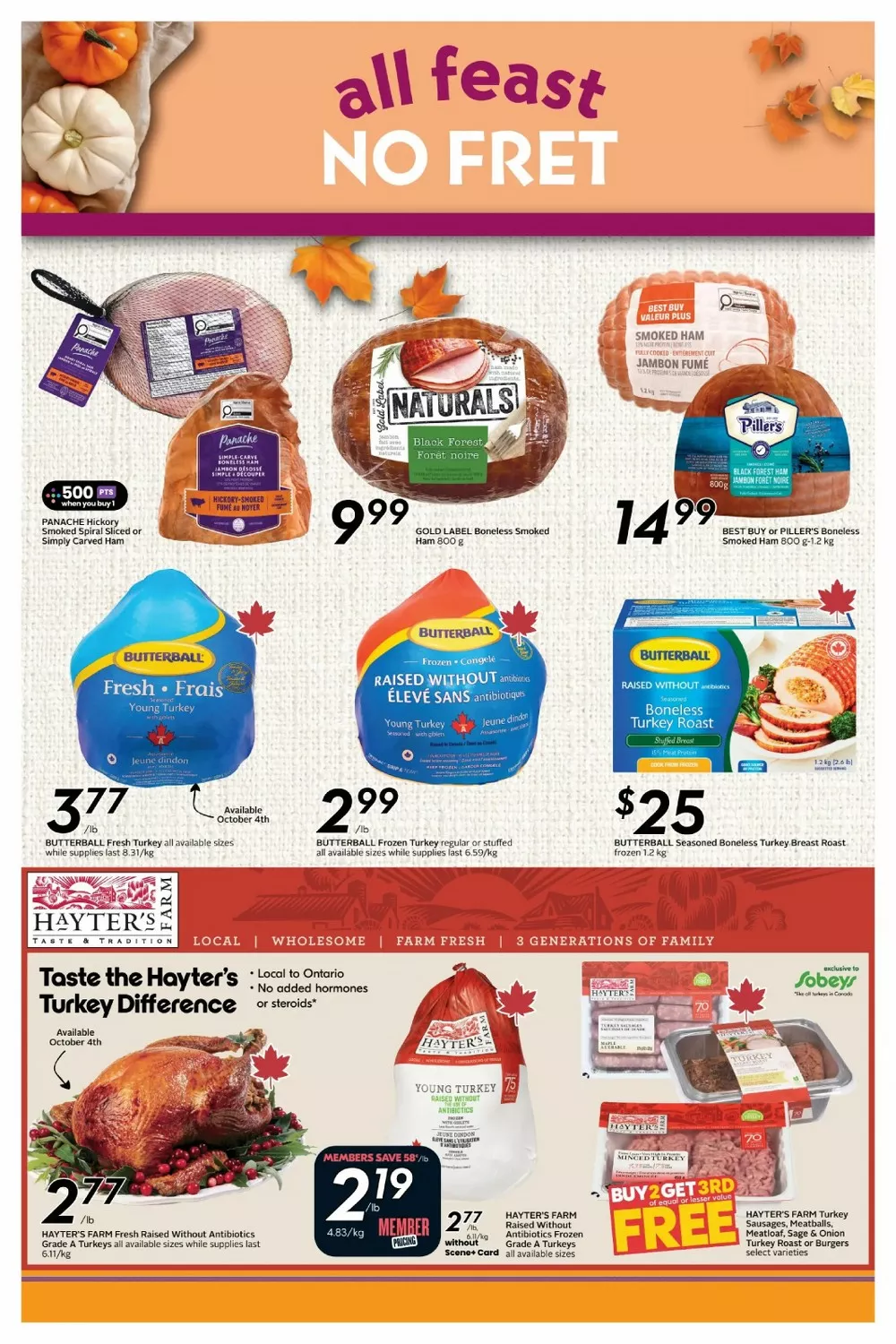 Safeway Upcoming Flyer (Oct 15 - 21, 2026) Sneak Peek - Image 1 October 1 - 7