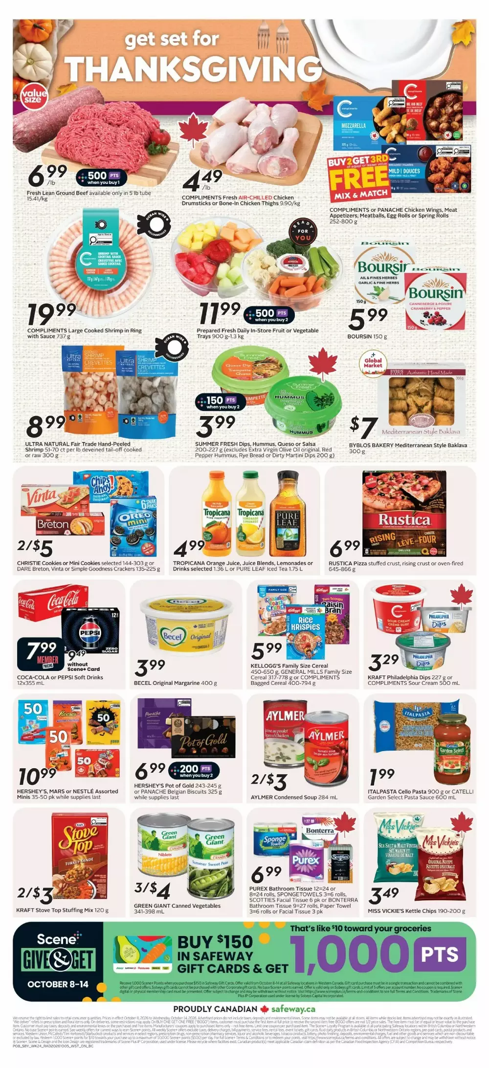 Safeway Upcoming Flyer (Oct 15 - 21, 2026) Sneak Peek - Image 1 Oct 8 - 14