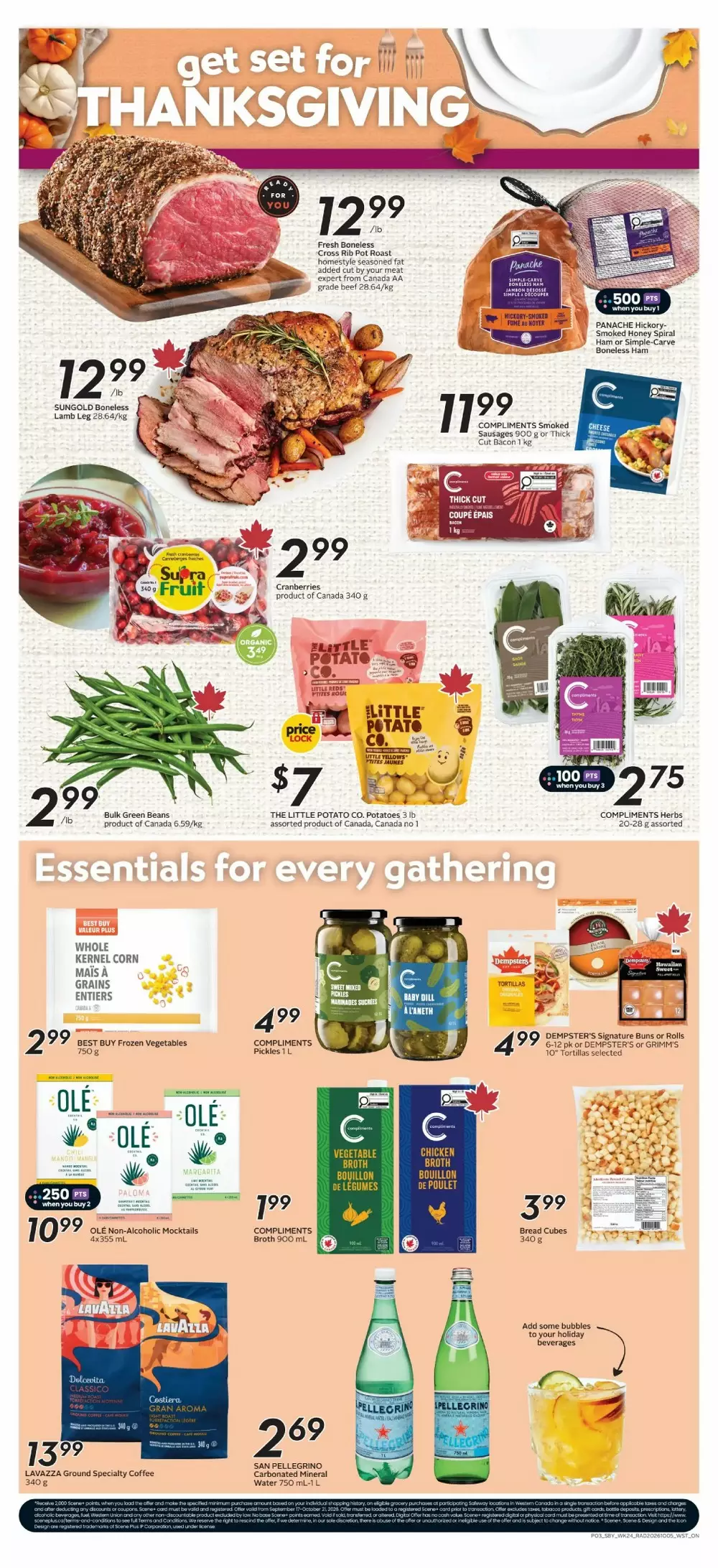 Safeway Upcoming Flyer (Oct 15 - 21, 2026) Sneak Peek - Image 1 Oct 8 - 14