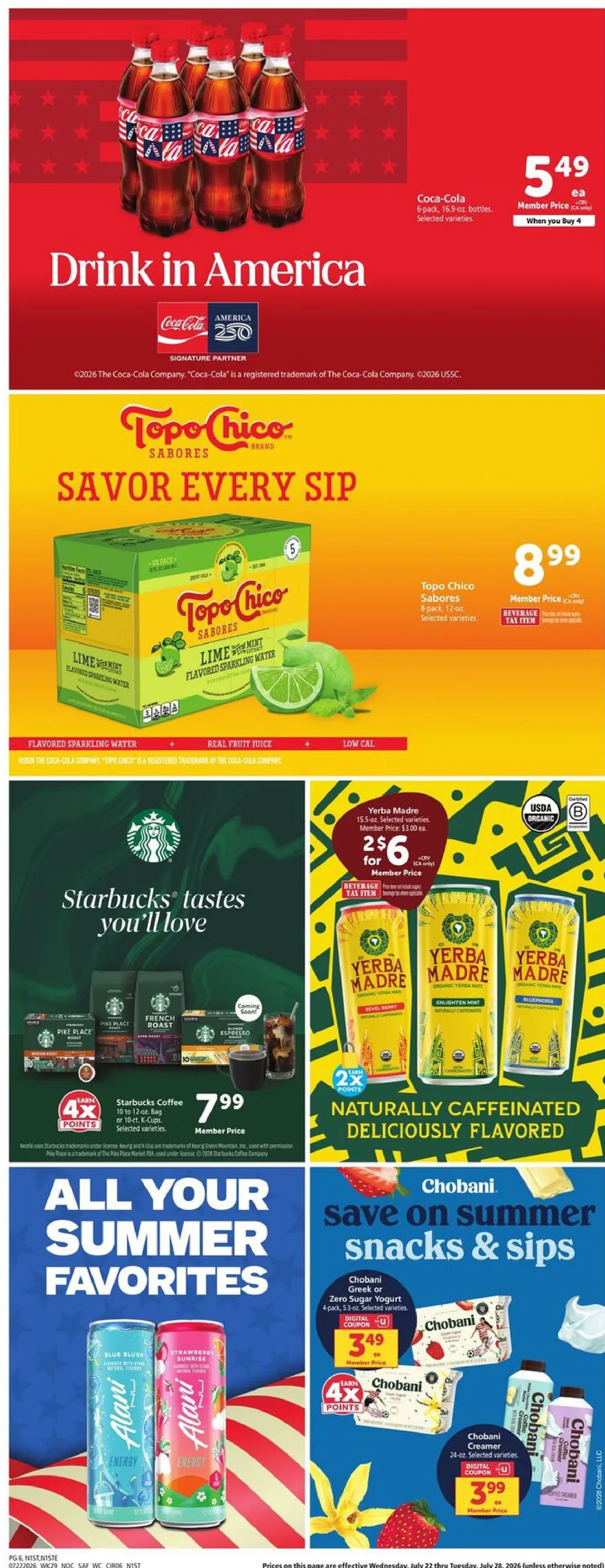 Safeway Weekly Ad July 22 - 28, 2026 - Image 2 July 22 - 28