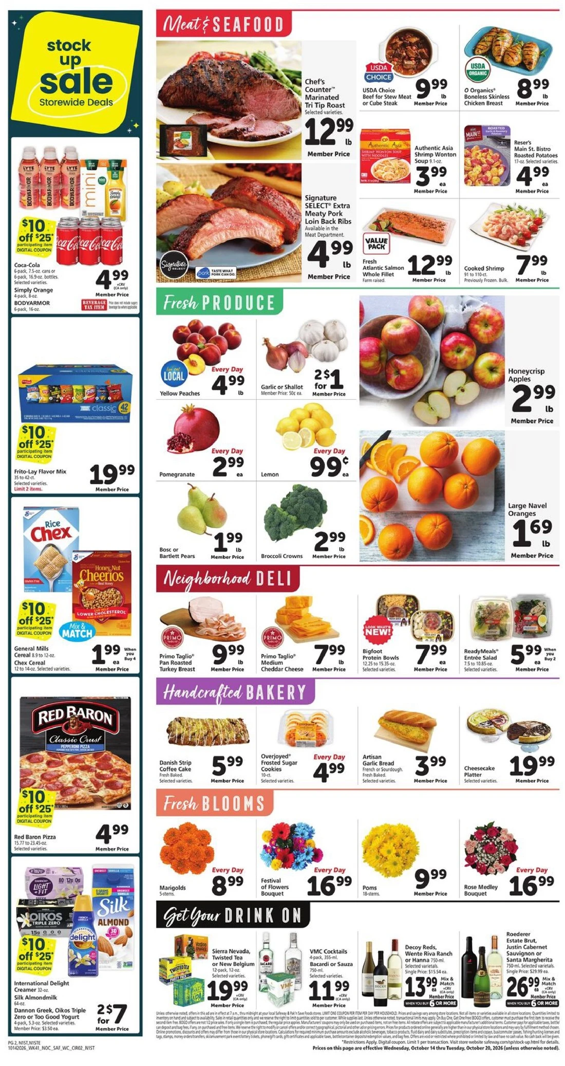 Safeway Weekly Ad (October 14 - 20, 2026) - Image 2 Oct 14 - 20