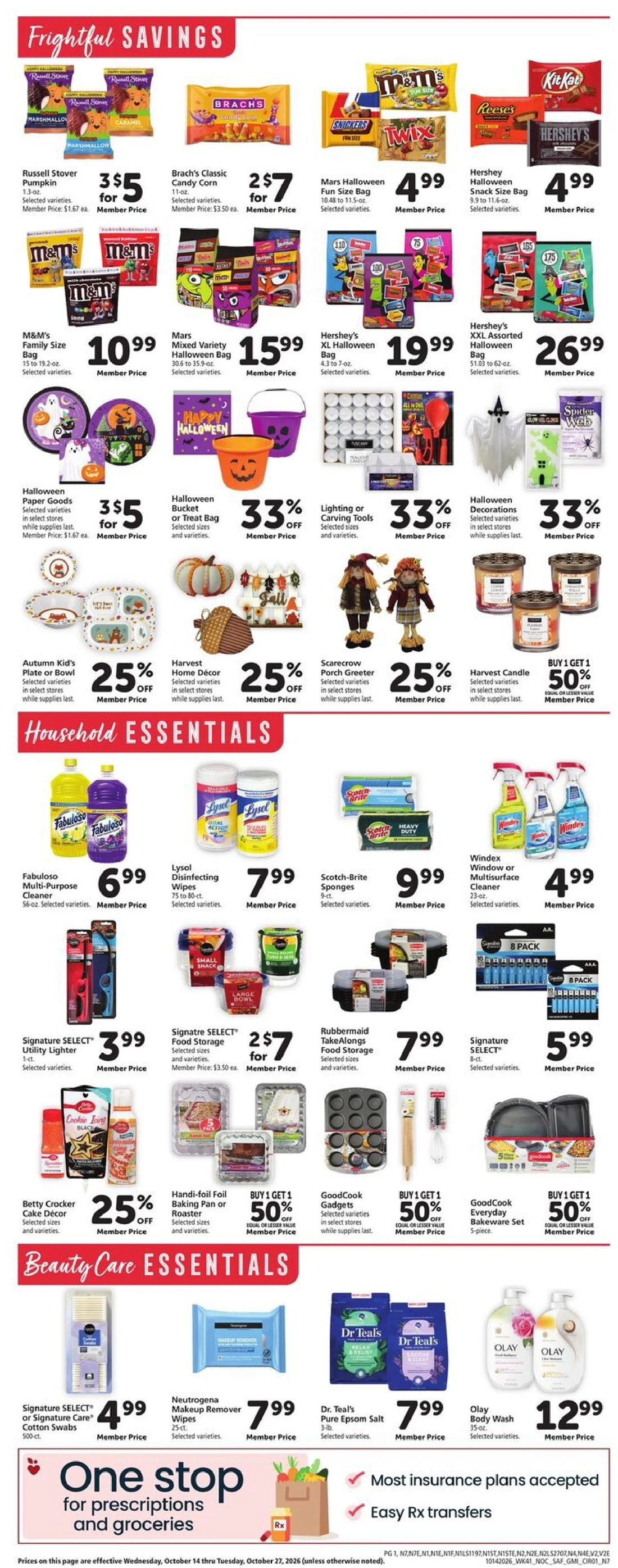 Safeway Weekly Ad (October 14 - 20, 2026) - Image 2 Oct 14 - 20