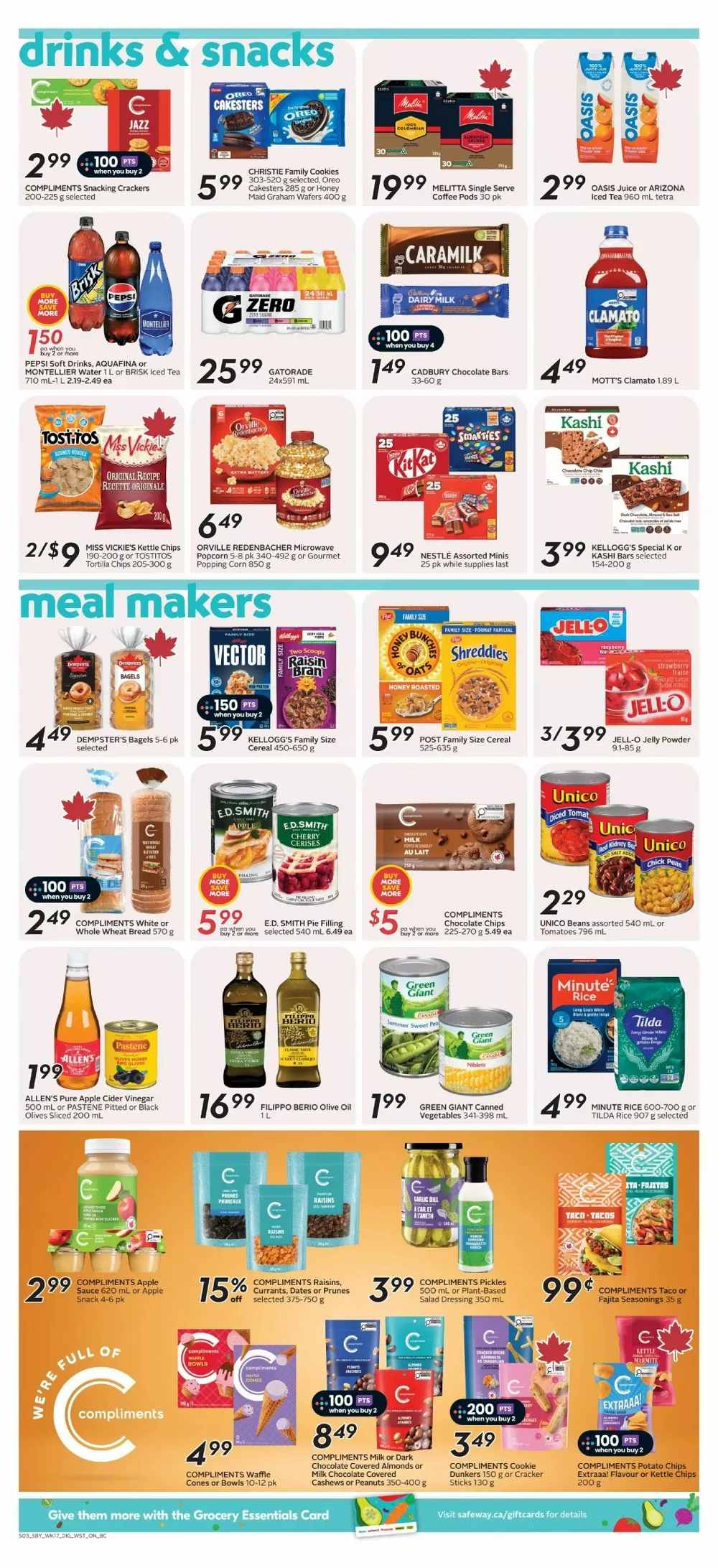 Safeway Flyer August 27 - September 2, 2026 - Image 1 August 20 - 26