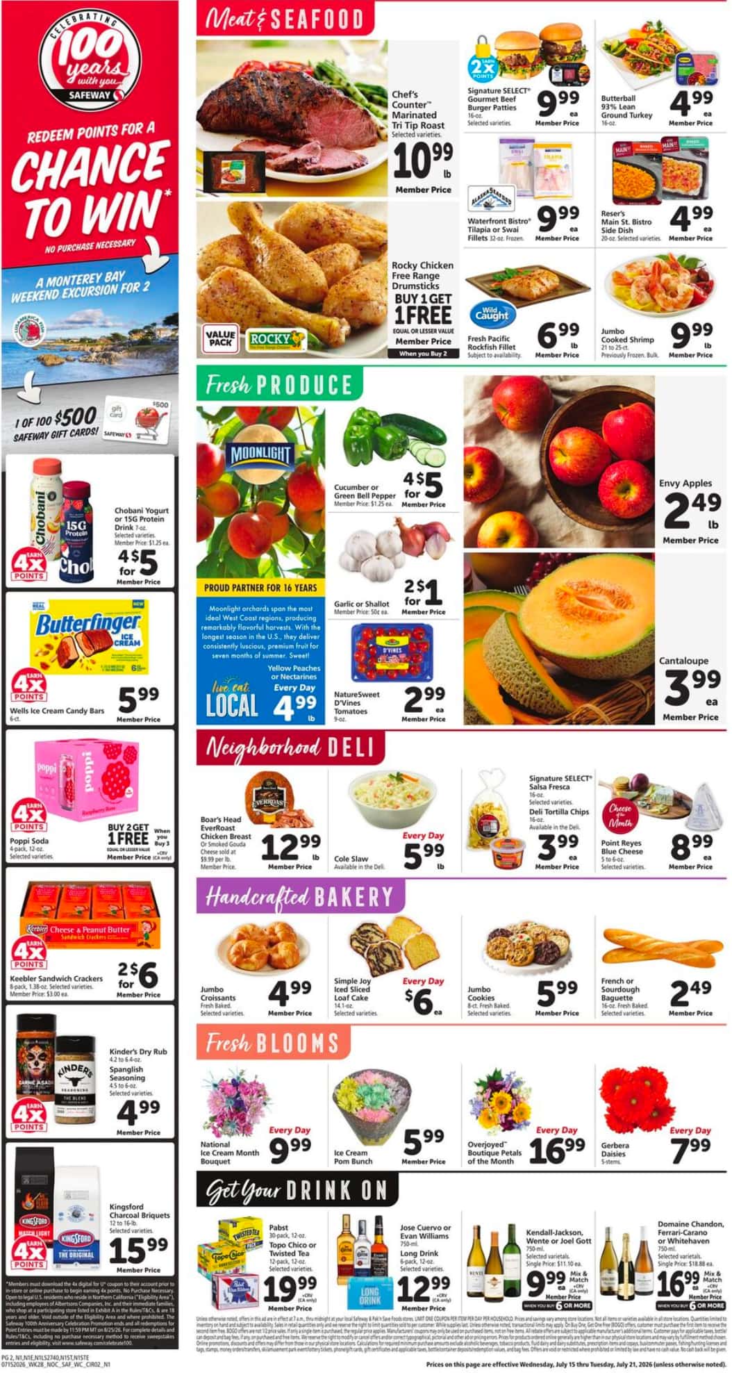 Safeway Weekly Ad July 22 - 28, 2026 - Image 2 July 15 - 21