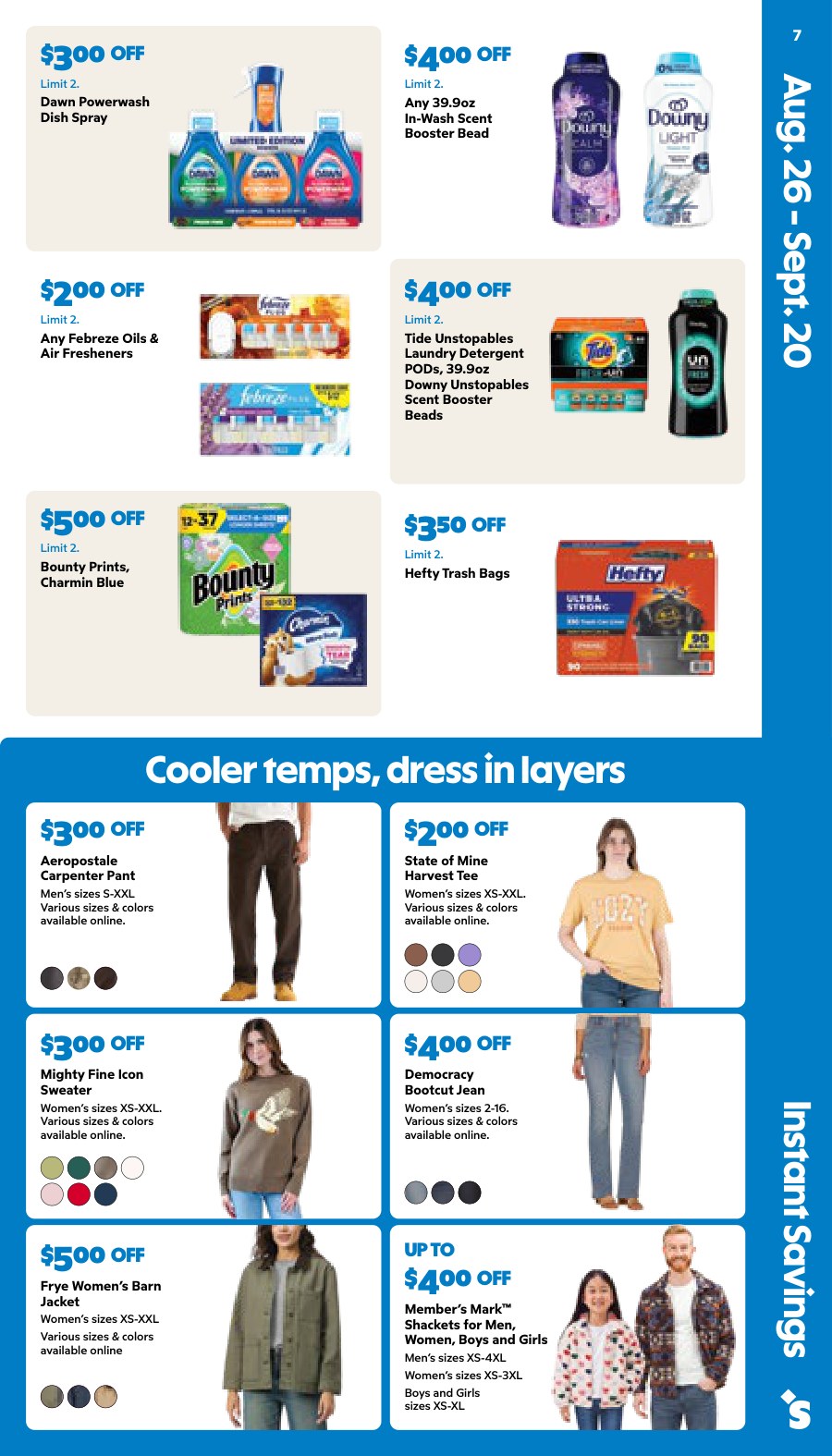 Sam'S Club Weekly Ad August 26 - September 20, 2026 - Image 1 August 26 - September 20