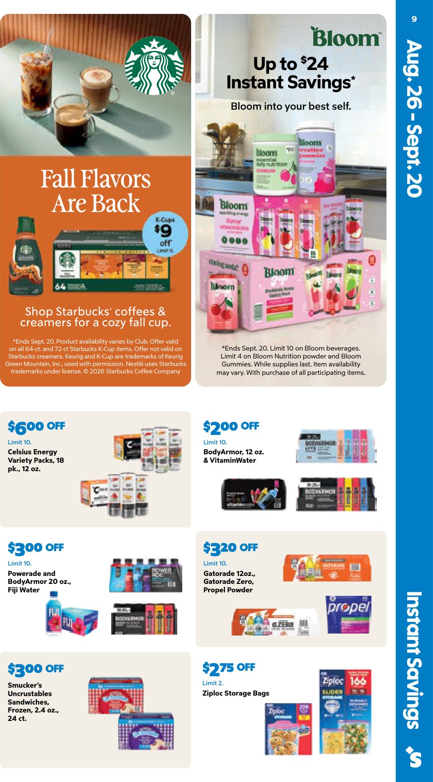 Sam'S Club Weekly Ad August 26 - September 20, 2026 - Image 3 August 26 - September 20