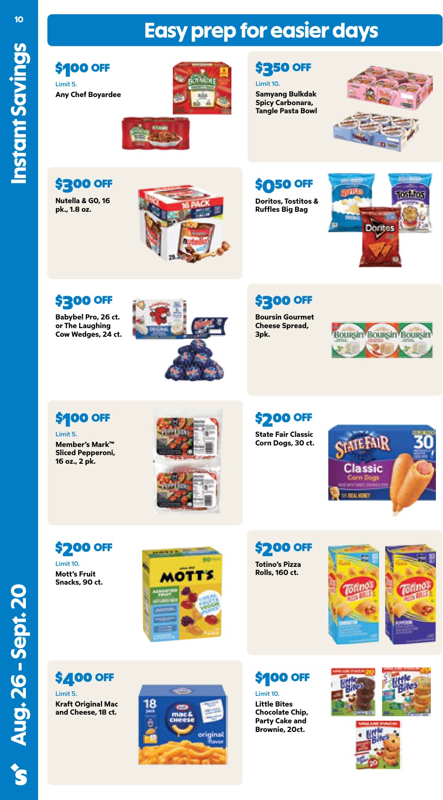 Sam'S Club Weekly Ad August 26 - September 20, 2026 - Image 4 August 26 - September 20