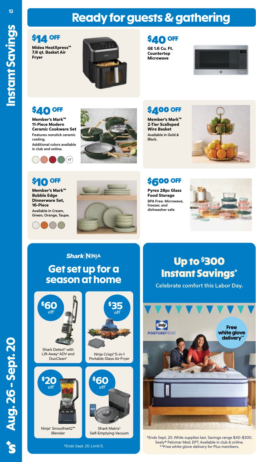 Sam'S Club Weekly Ad August 26 - September 20, 2026 - Image 2 August 26 - September 20