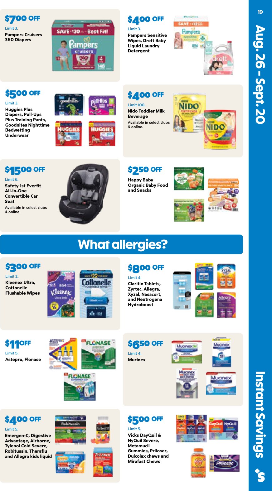 Sam'S Club Weekly Ad August 26 - September 20, 2026 - Image 1 August 26 - September 20