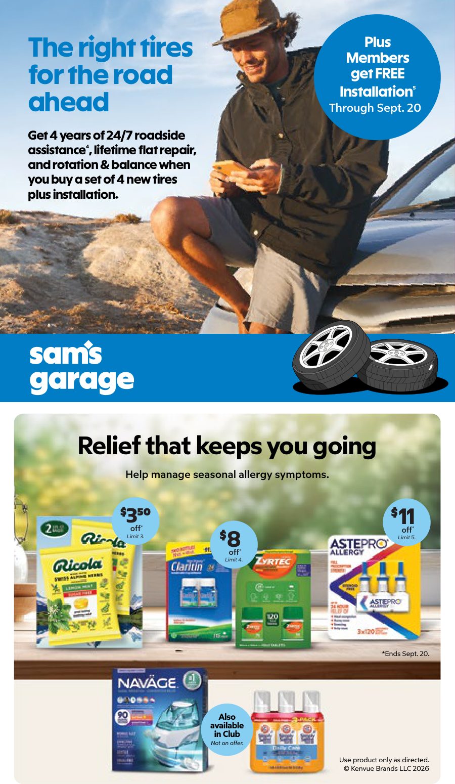 Sam'S Club Weekly Ad August 26 - September 20, 2026 - Image 1 August 26 - September 20