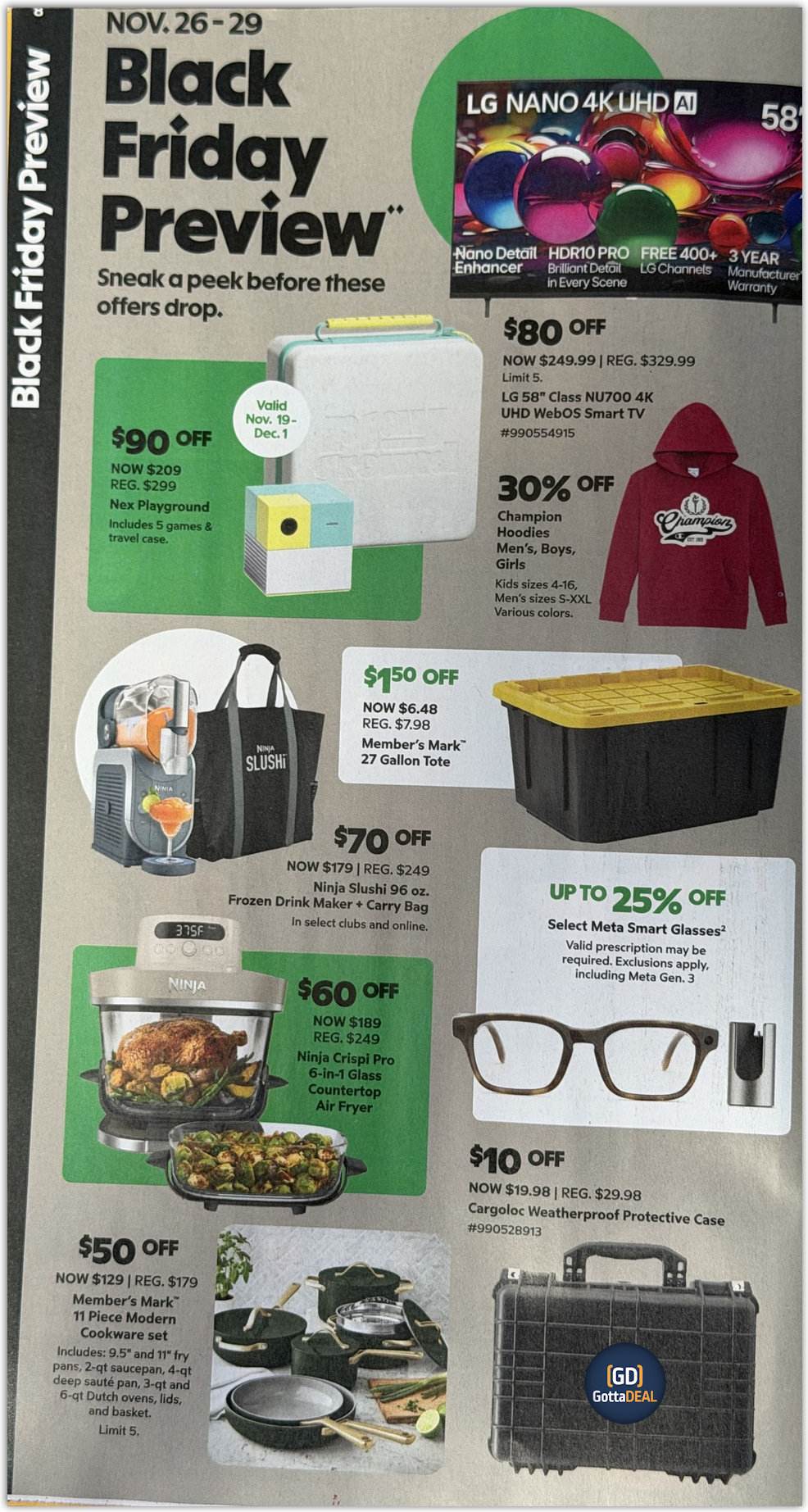Sam'S Club Black Friday Ad Deals 2026 - Image 1 Nov 26 - 29