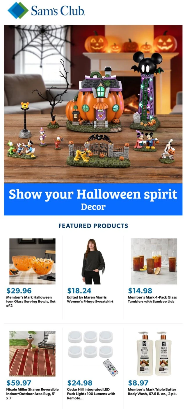 Sam'S Club Weekly Ad October 1 - 7, 2026 - Image 1 October 1 - 7