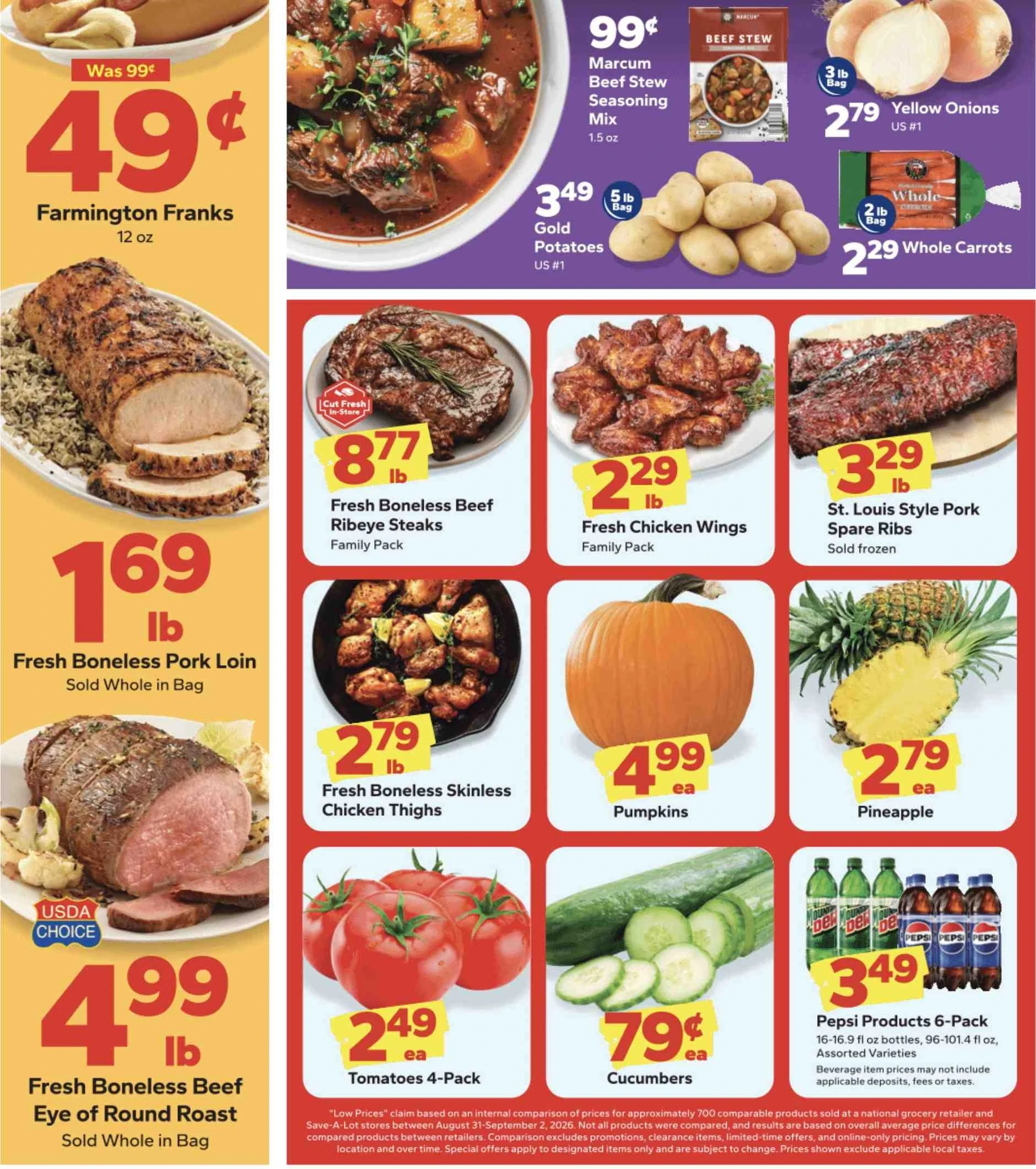 Save A Lot Weekly Ad (Oct 14 - 20, 2026) Preview - Image 2 Oct 14 - 20