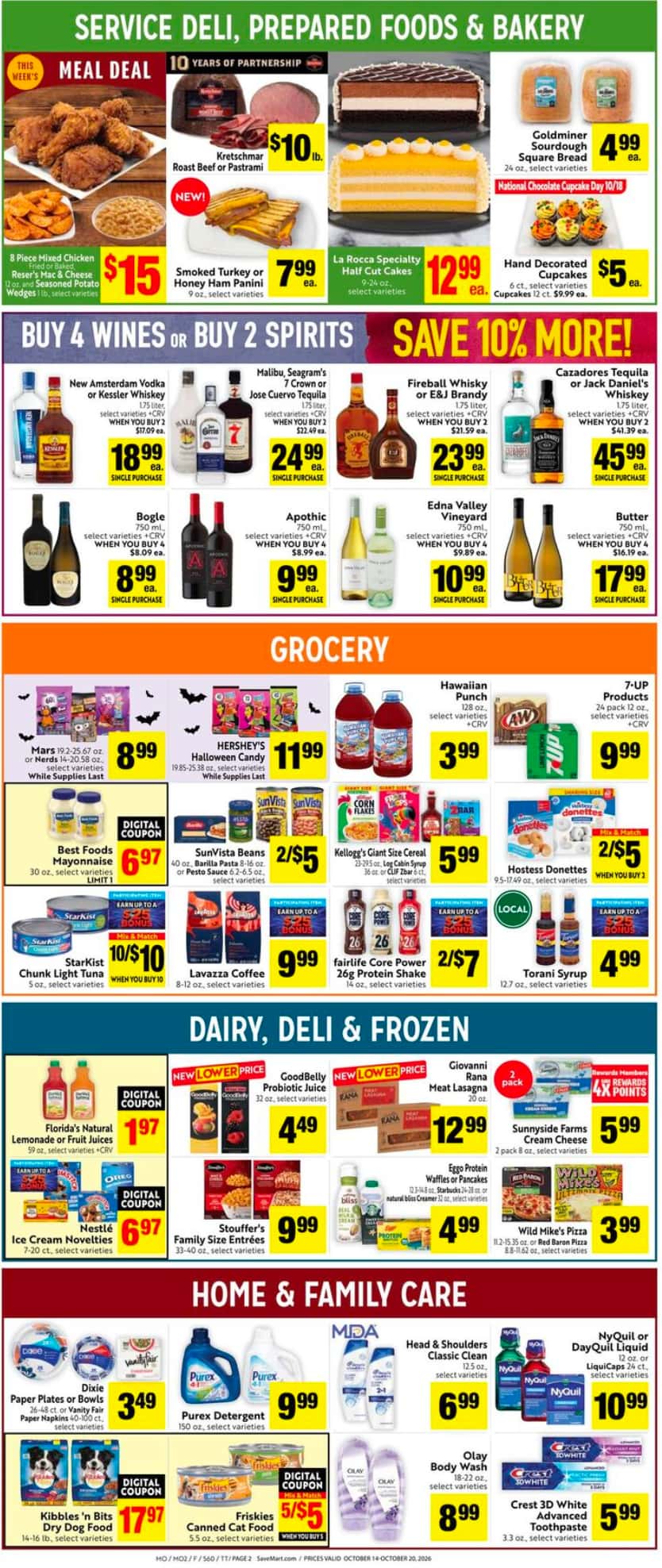 Save Mart Weekly Ad (October 14 - 20, 2026) - Image 2 Oct 14 - 20
