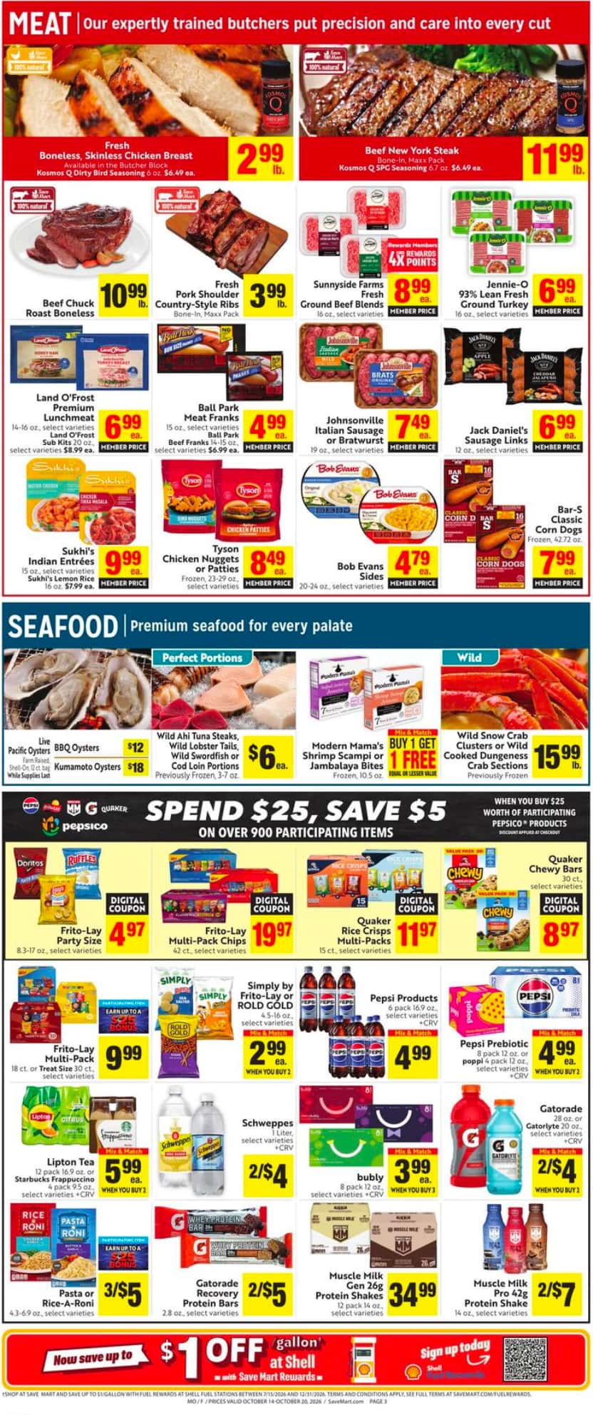 Save Mart Weekly Ad (October 14 - 20, 2026) - Image 1 Oct 14 - 20