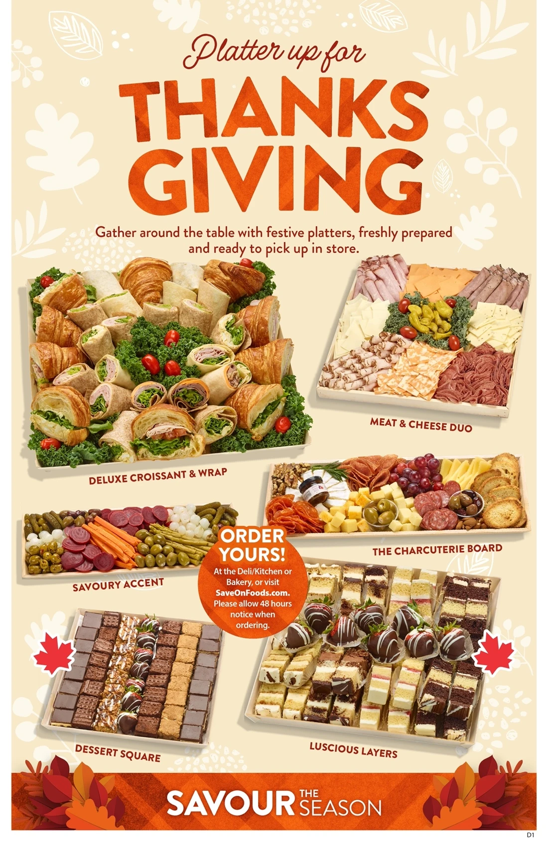 Save On Foods Upcoming Flyer (Oct 22 - 28, 2026) - Image 1 Oct 8 - 14