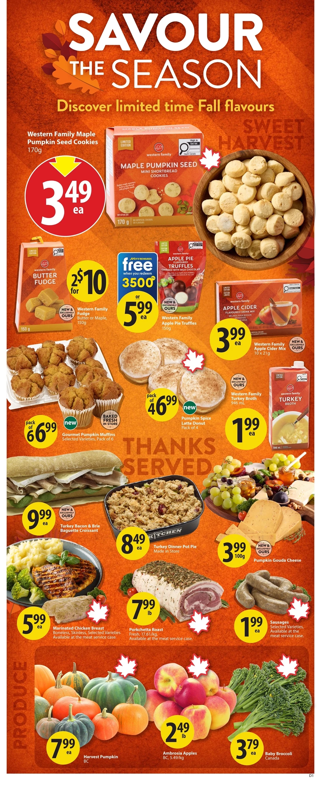 Save On Foods Upcoming Flyer (Oct 22 - 28, 2026) - Image 2 Oct 8 - 14
