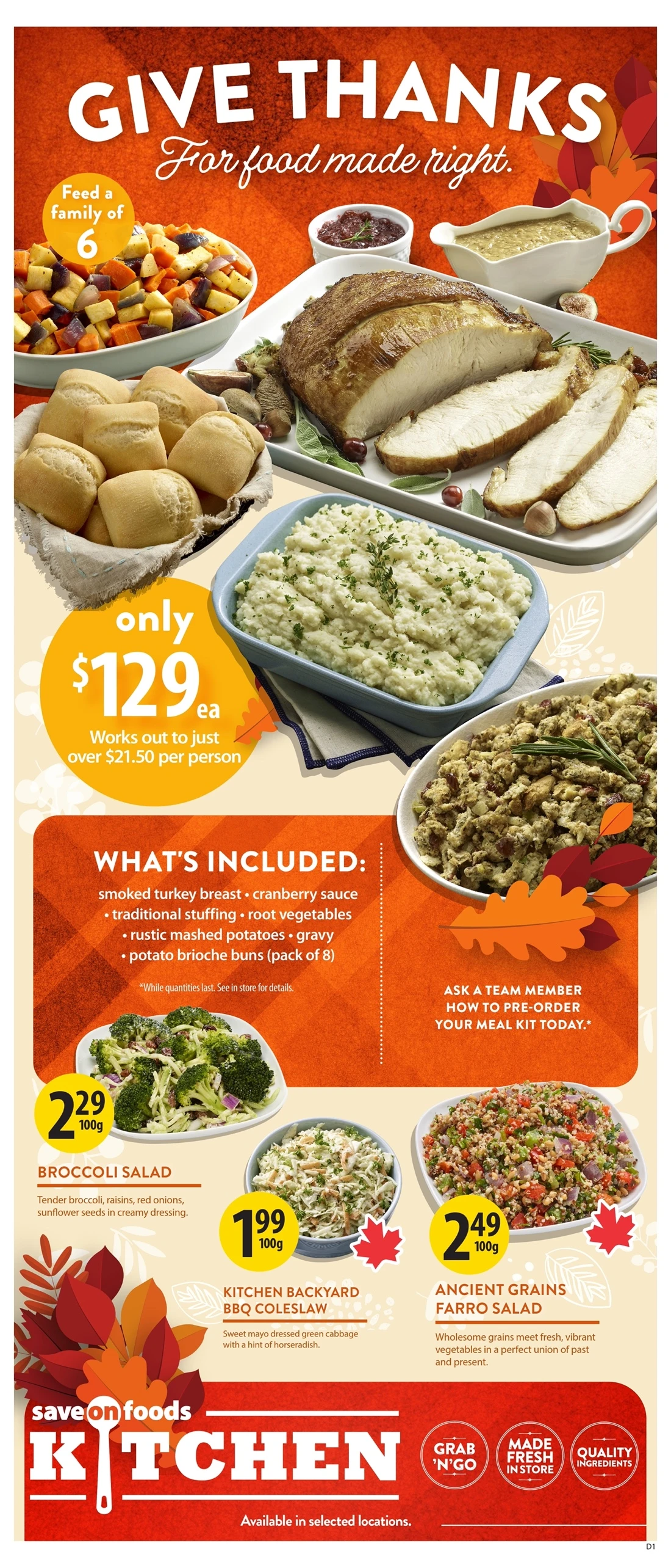 Save On Foods Upcoming Flyer (Oct 22 - 28, 2026) - Image 3 Oct 8 - 14
