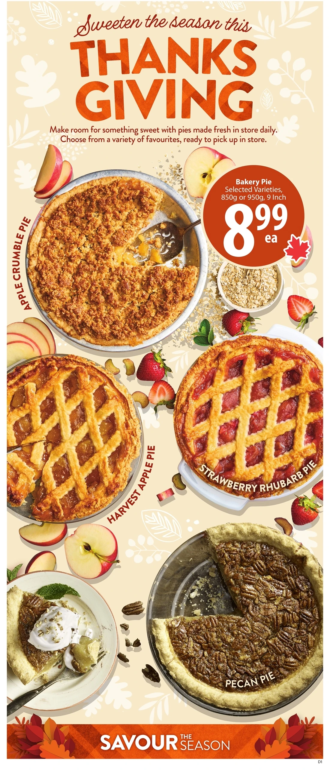 Save On Foods Upcoming Flyer (Oct 22 - 28, 2026) - Image 1 Oct 8 - 14
