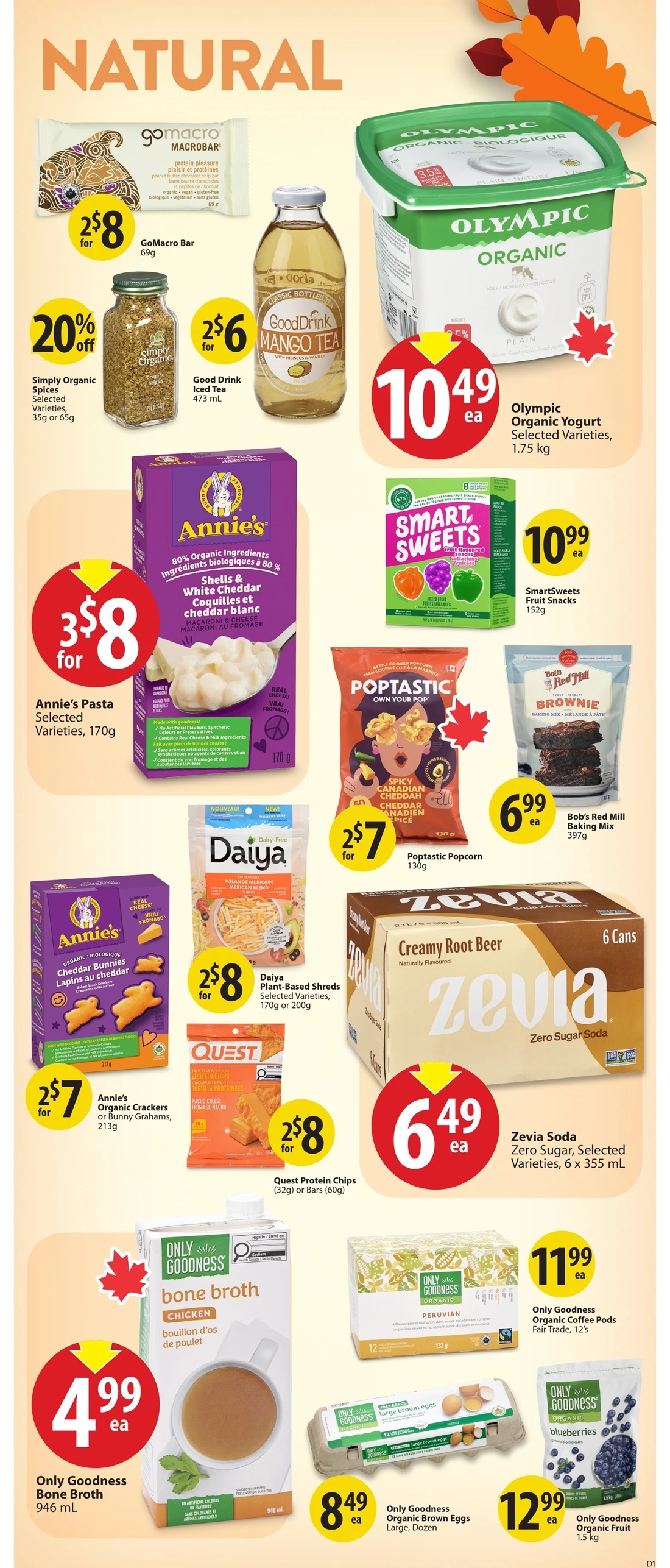 Save On Foods Upcoming Flyer (Oct 22 - 28, 2026) - Image 1 Oct 8 - 14