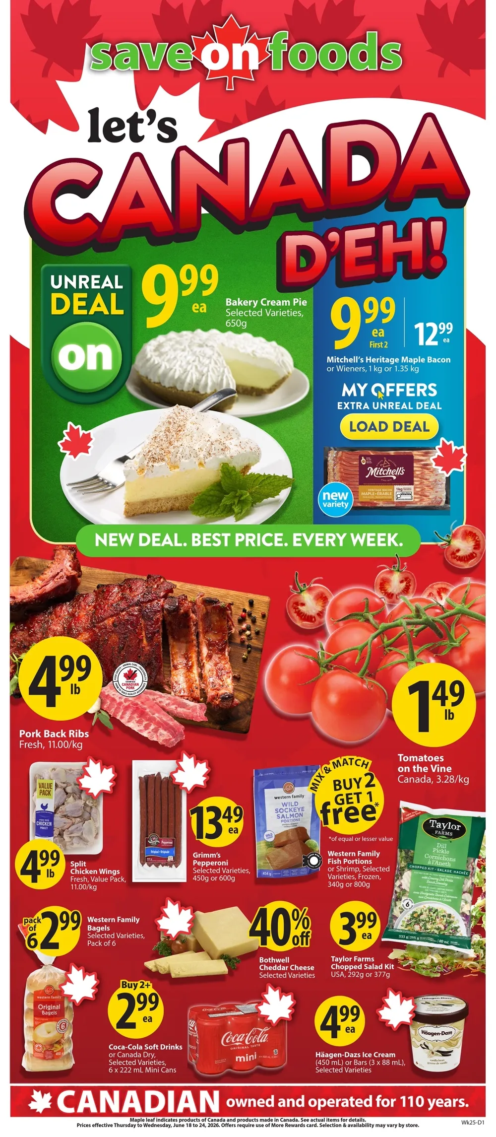 Save On Foods Flyer July 23 - 29, 2026 - Image 1 June 18 - 24