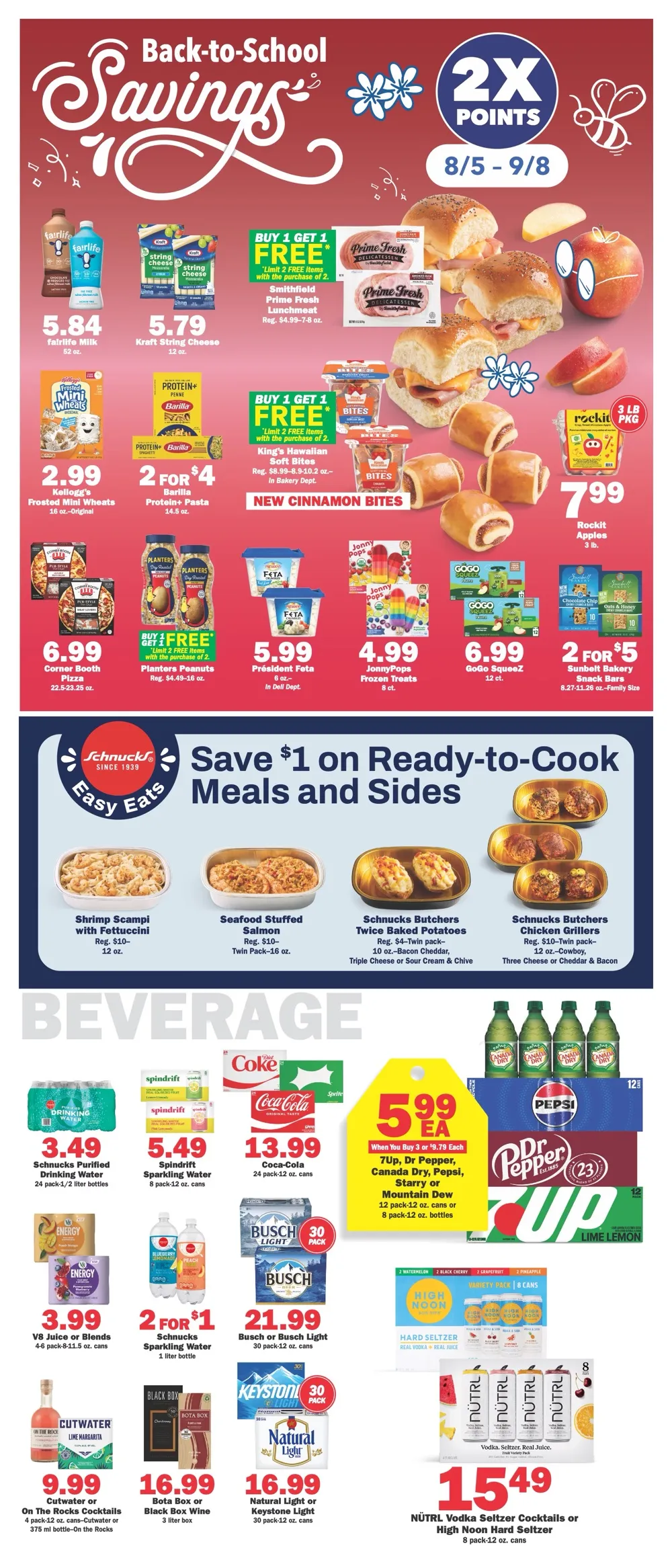 Schnucks Weekly Ad September 2 - 8, 2026 - Image 1 August 26 - September 1