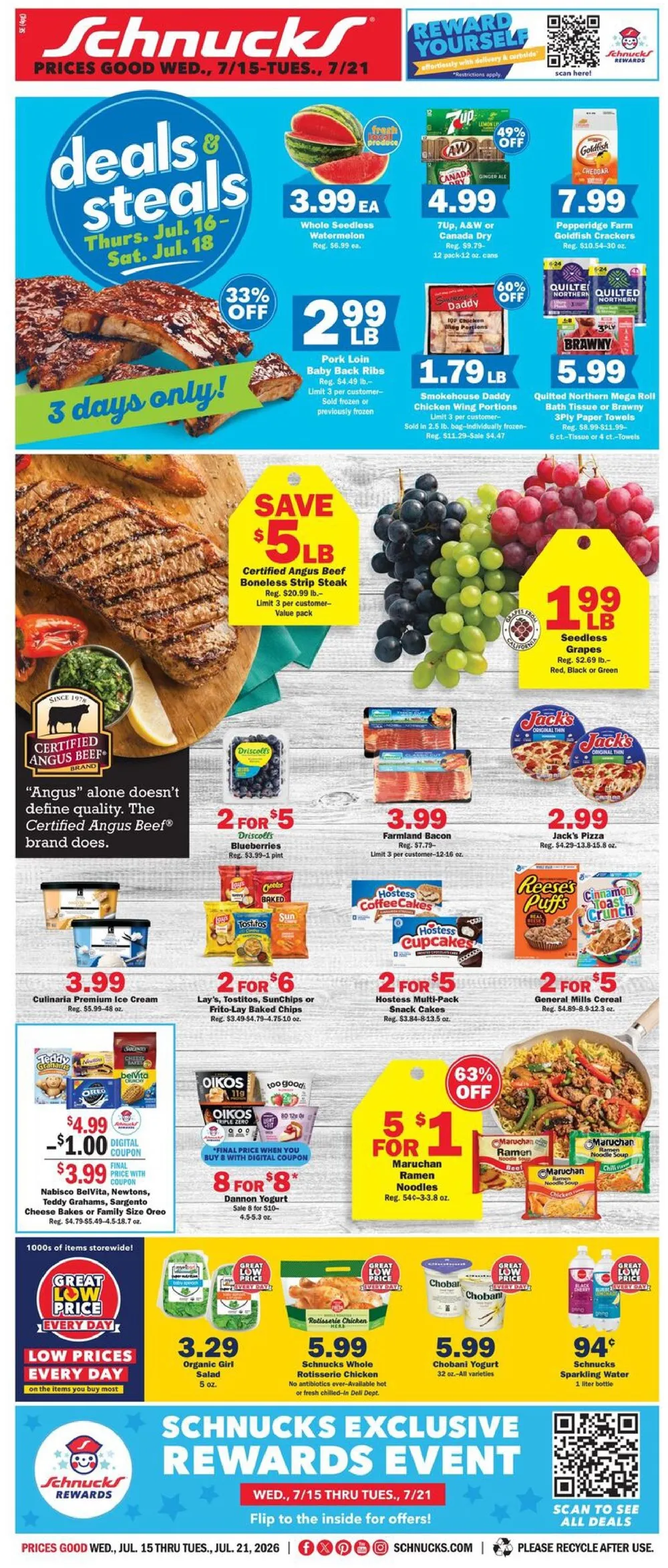 Schnucks Weekly Ad July 15 - 21, 2026 - Image 1 July 15 - 21