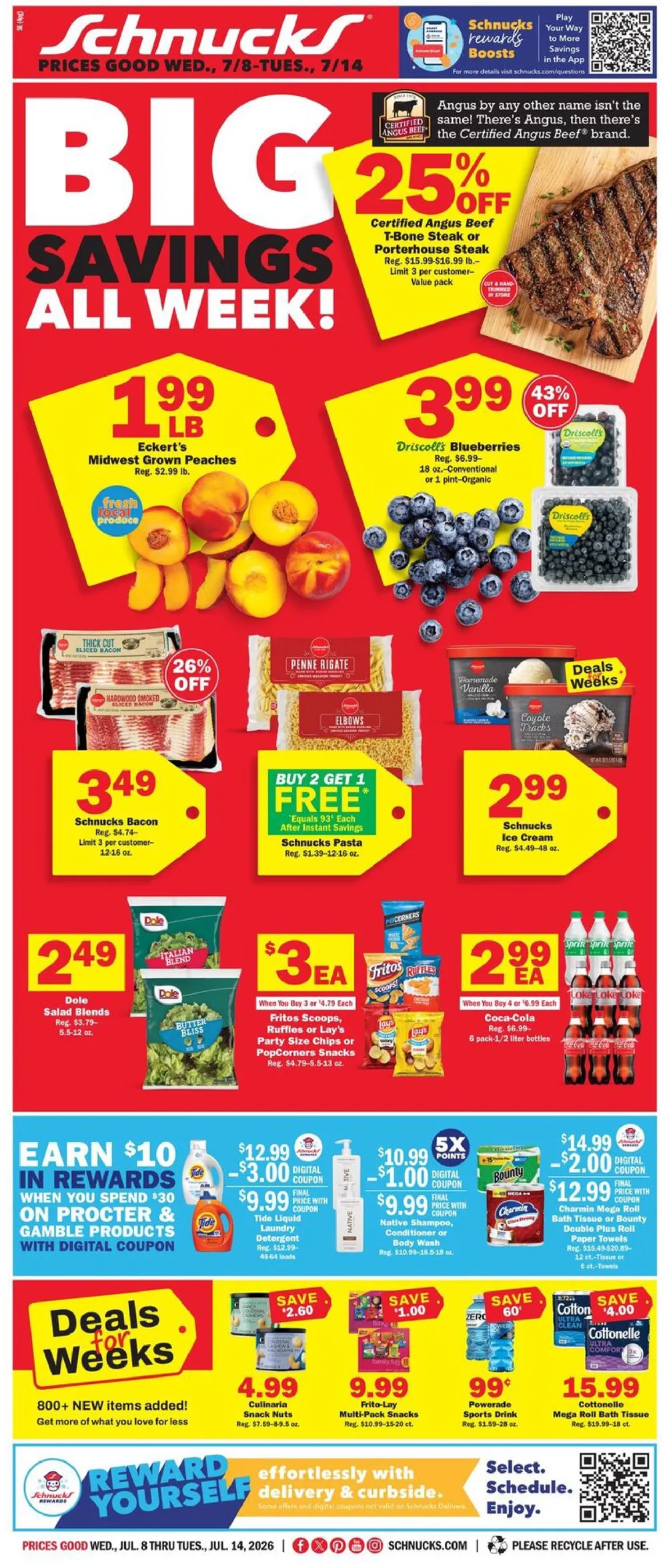 Schnucks Weekly Ad July 15 - 21, 2026 - Image 1 July 8 - 14