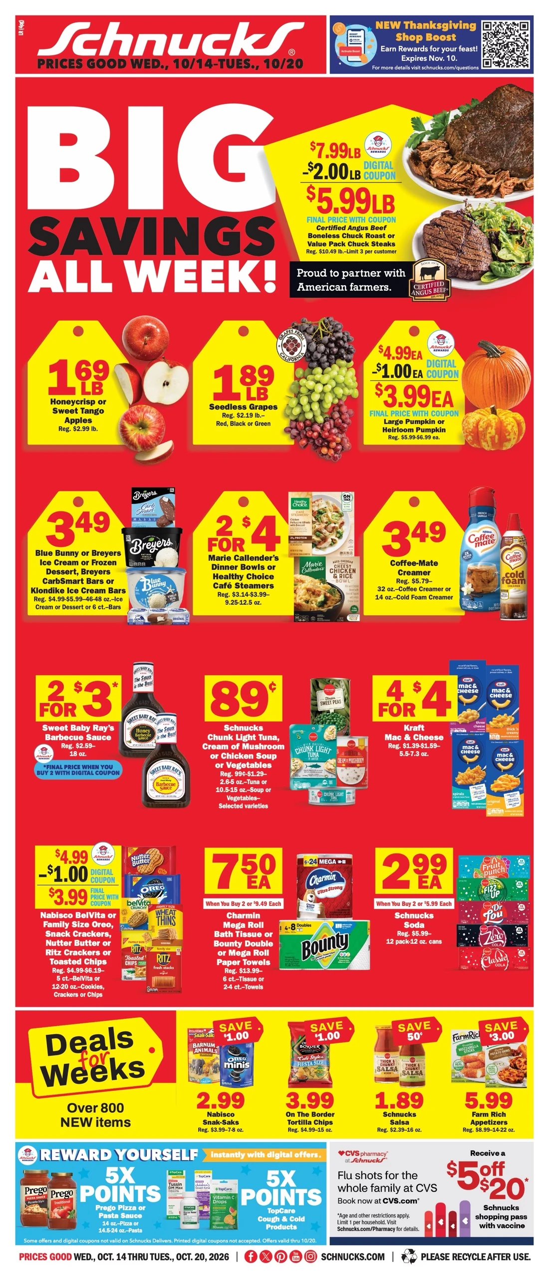 Schnucks Weekly Ad (Oct 14 - 20, 2026) Sneak Peek - Image 1 Oct 14 - 20
