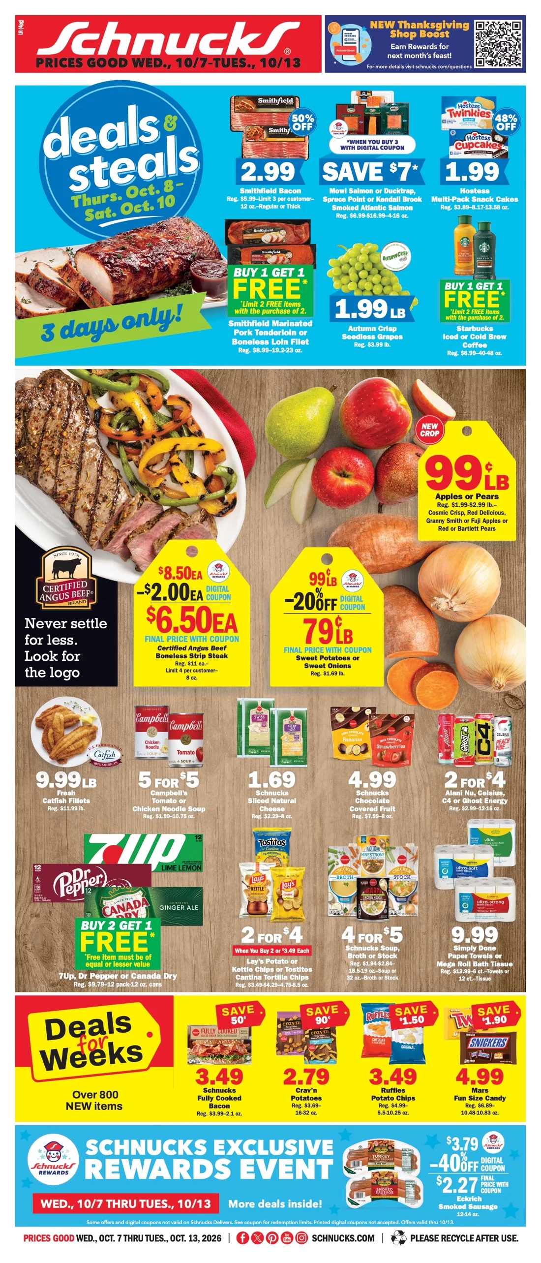 Schnucks Weekly Ad (Oct 14 - 20, 2026) Sneak Peek - Image 1 October 7 - 13