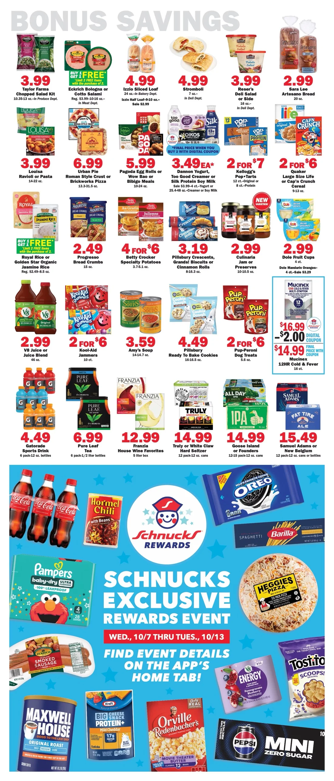 Schnucks Weekly Ad (Oct 14 - 20, 2026) Sneak Peek - Image 1 October 7 - 13