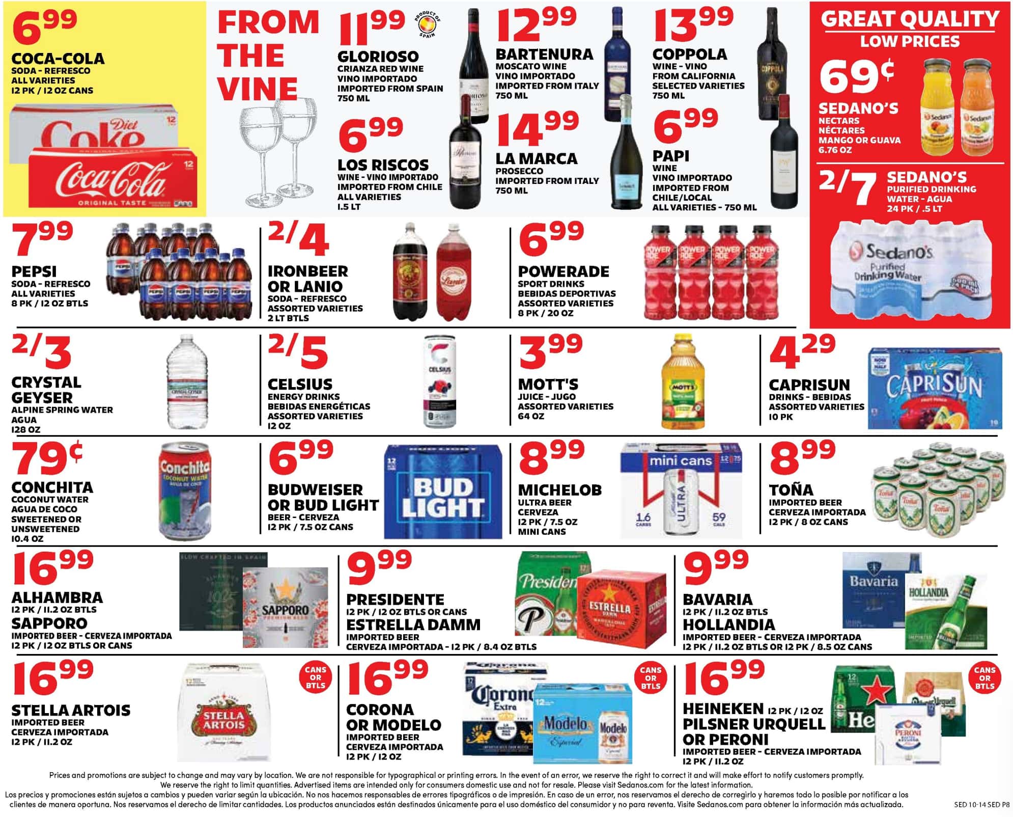 Sedano'S Weekly Ad (October 14 - 20, 2026) - Image 2 Oct 14 - 20