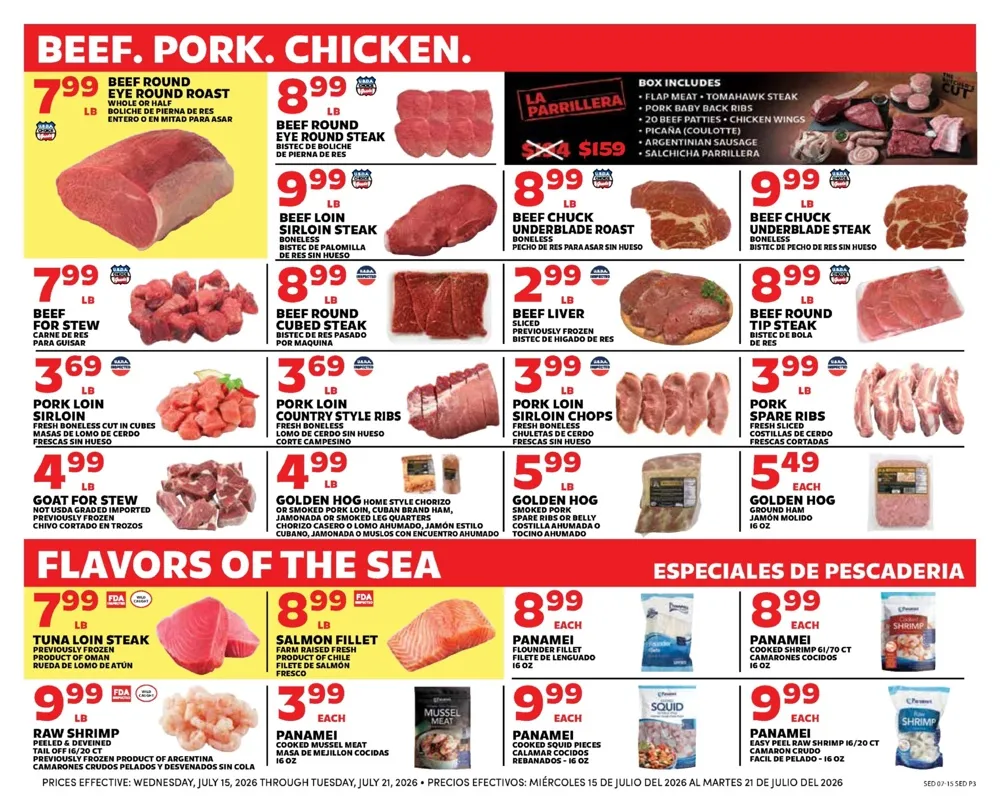 Sedano'S Weekly Ad July 22 - 28, 2026 - Image 1 July 15 - 21