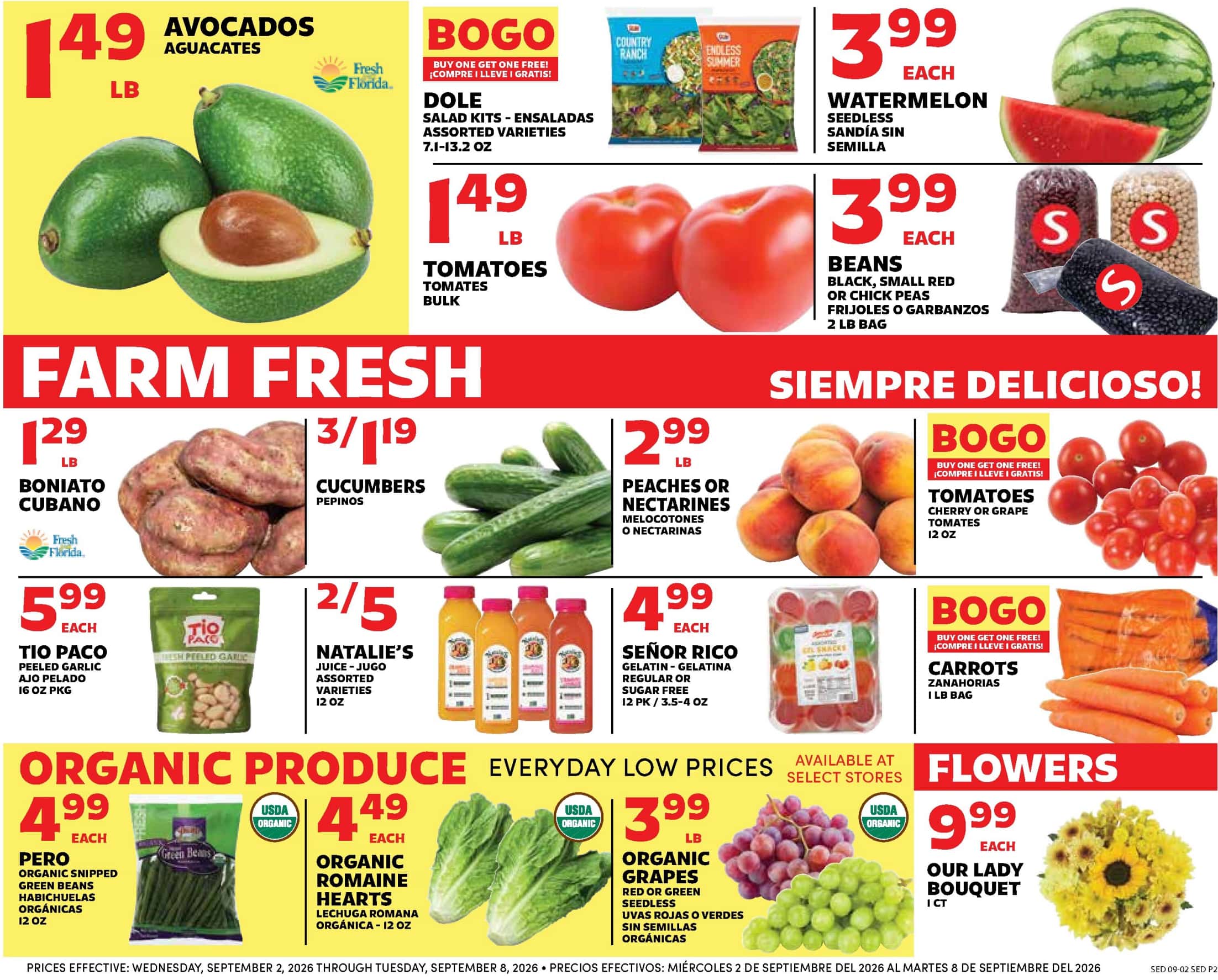 Sedano'S Weekly Ad September 2 - 8, 2026 - Image 2 September 2 - 8